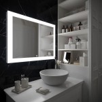 Зеркало Континент Relax LED горизонтальное